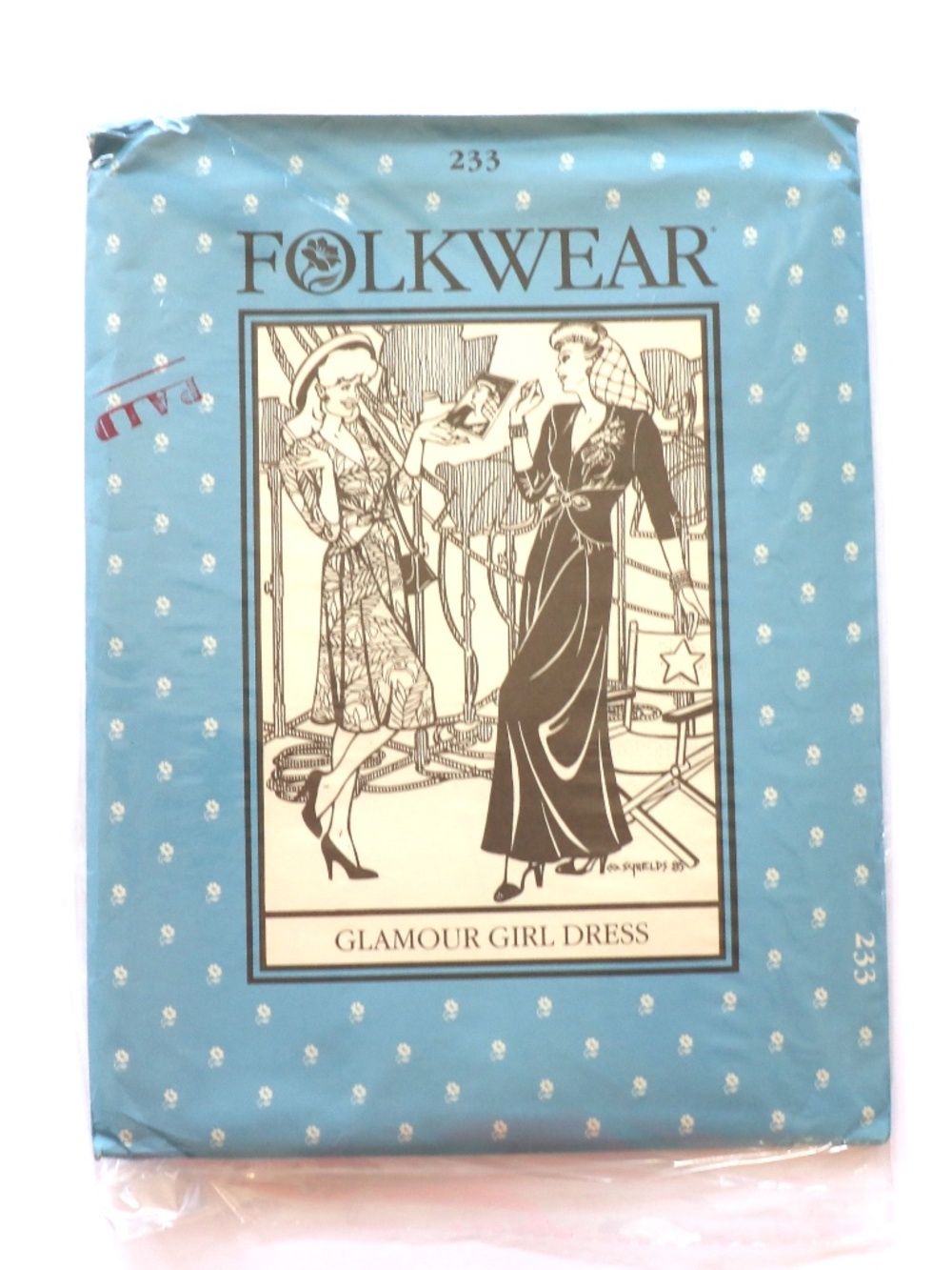 UNCUT Folkwear pattern #233 GILMORE GIRL DRESS (in three lengths)